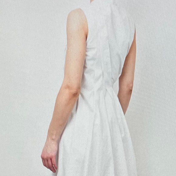 Proenza Schouler White Cotton Pleated Sleeveless 🌸🌸 - Picture 6 of 8